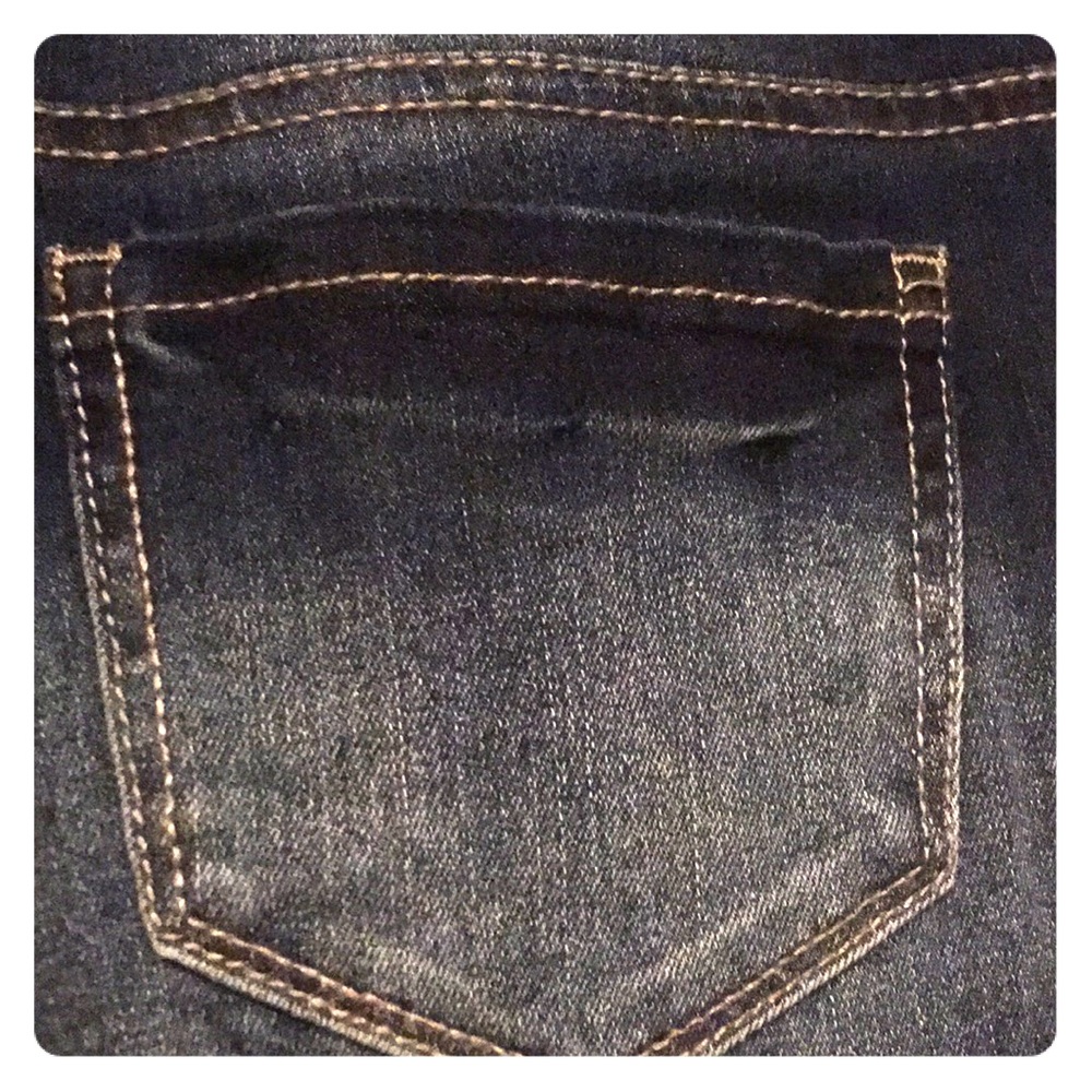 NWT 🌺 MUDD GLITTERED SKINNY BOOT JEANS GIRLS 10 - Picture 3 of 8